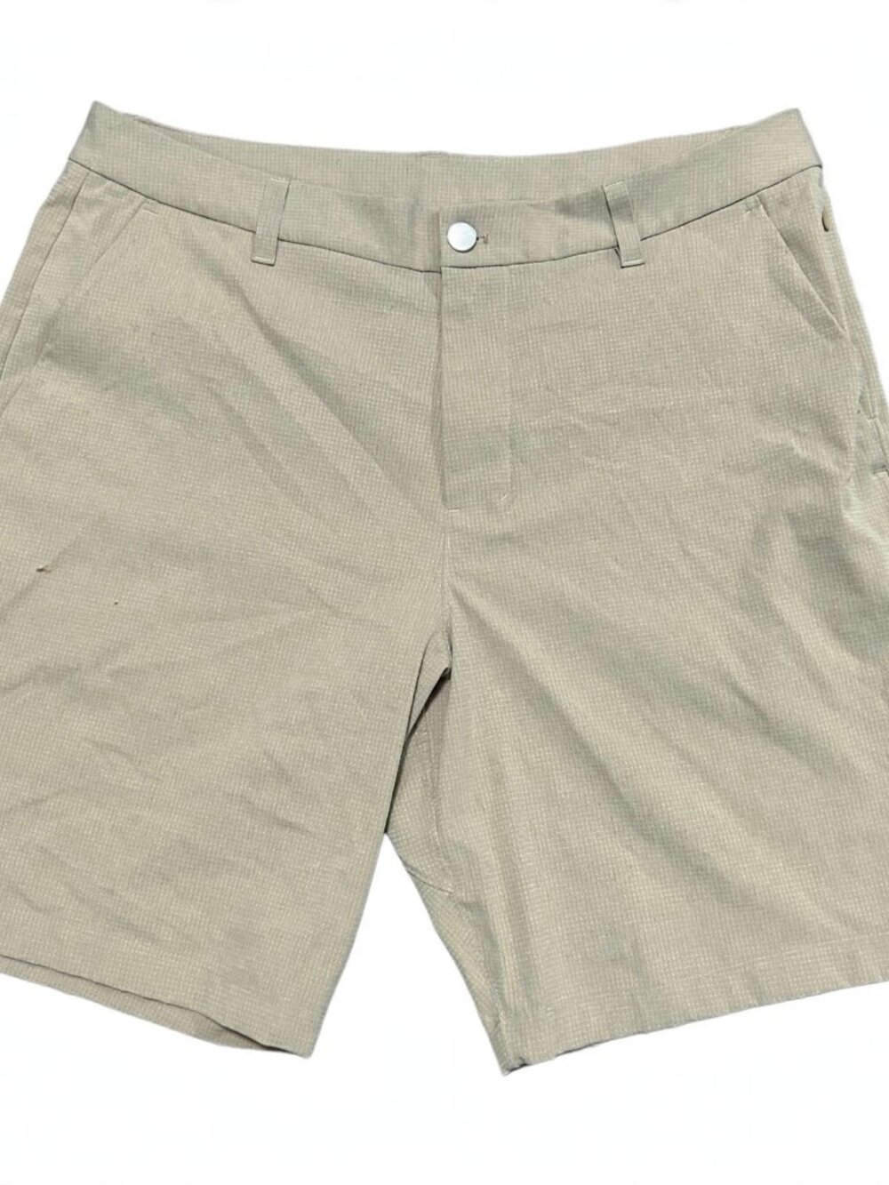 Lululemon Commission Shorts Men's 34 Khaki Ventlight